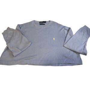 Cropped XXL Polo by Ralph Lauren 100% pima cotton sweater